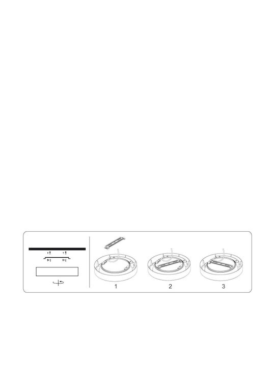 Wellmax Round LED Panel 18W with Natural White Light 4000K 22.5cm Quantity 2