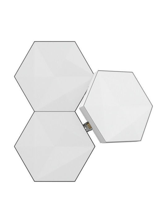Trust Parallelogram LED Panel 15.1x13.1cm 3pcs