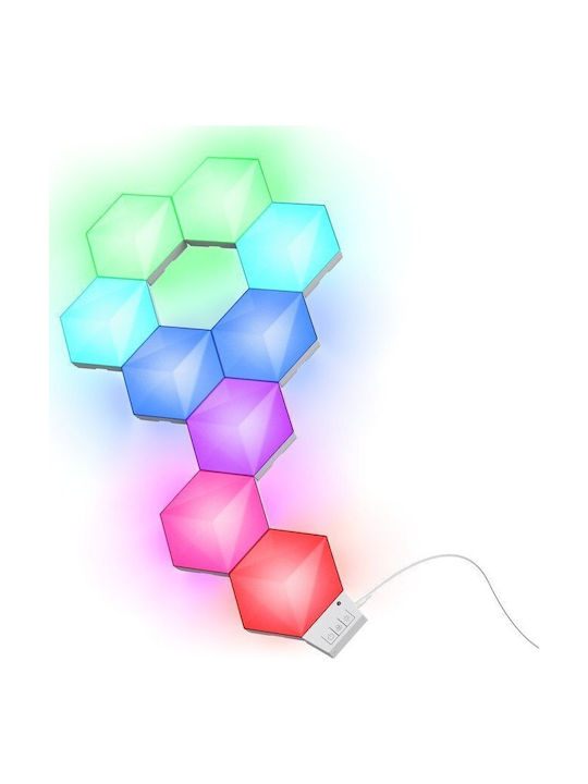 Trust Parallelogram LED Panel 15.1x13.1cm 3pcs