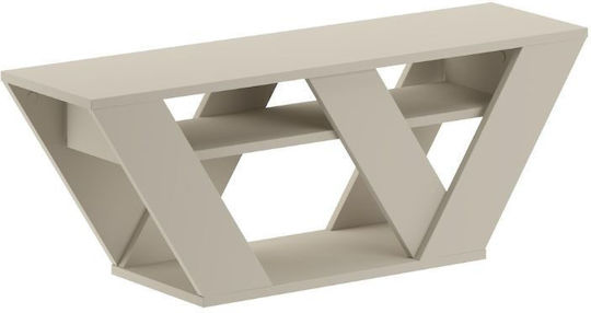 Έπιπλο Τηλεόρασης Pipralla Sandstone Μ110xΠ30xΥ40cm
