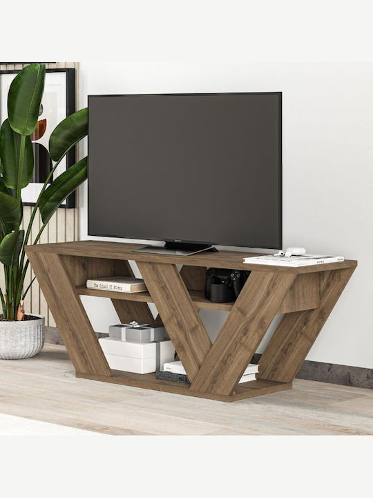 TV Stand Pipralla Light Walnut L110xD30xH40cm
