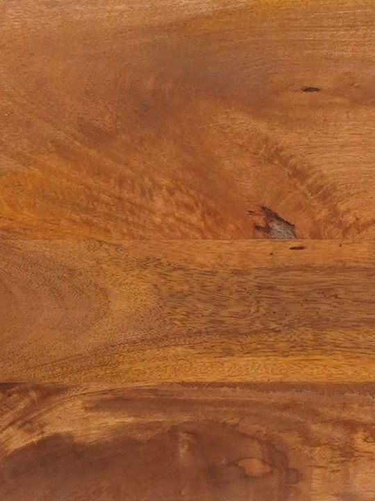 Шкаф за телевизор от Метал & Дърво Acacia Brown Finish Д100xШ33.5xВ46см