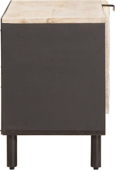 TV Stand White M80xD31.5xH46cm