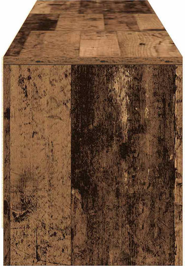 TV-Ständer mit LED-Beleuchtung Alt Holz M162xT34xH40cm