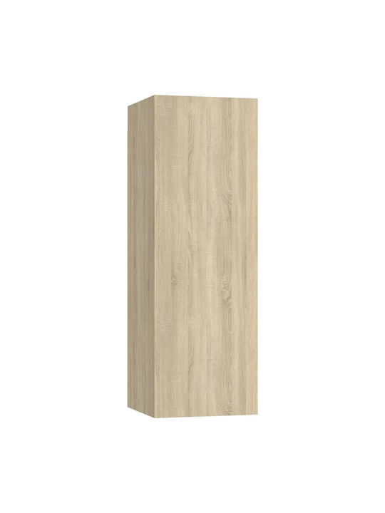 Wand Wohnzimmer Schrank aus Spanplatte Sonoma 80x30x30cm