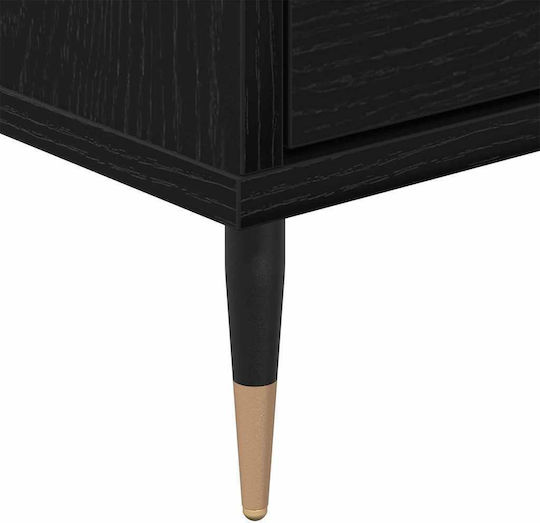 TV-Ständer Schwarze Eiche M150xT30xH44.5cm