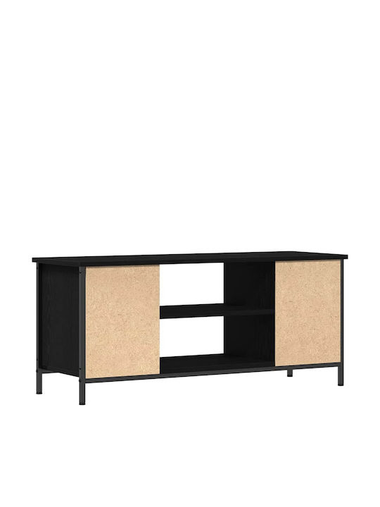 TV Stand Black Oak M102xD35xH45cm
