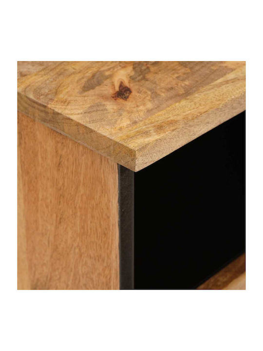 Комод Стъклен Solid mango wood 40x33x46см