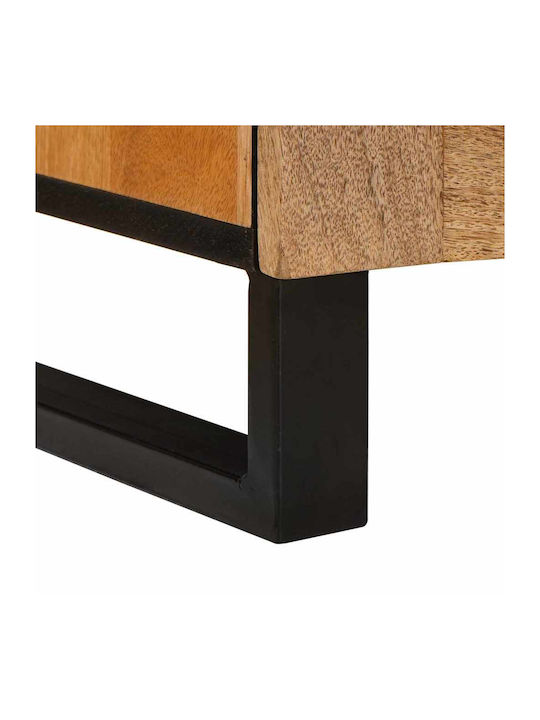 Комод Стъклен Solid mango wood 40x33x46см