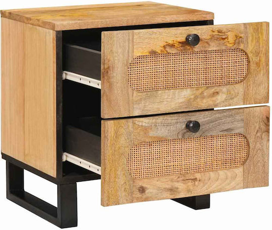 Комод Дървен Solid mango wood 40x33.5x46см