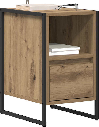 Комод Дървен Кафяв 39.5x30x50см