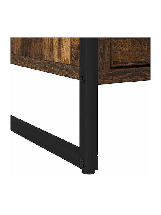 Wooden Bedside Table Brown 50x39.5x50cm