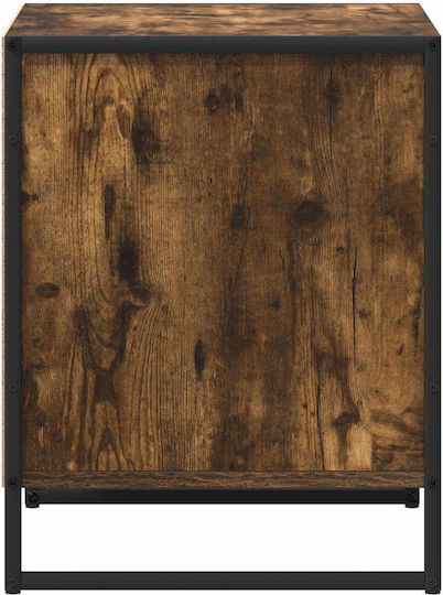 Κομοδίνο Ξύλινο Καφέ 50x39.5x50cm
