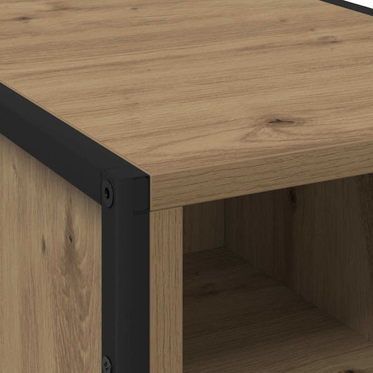 Комод Дървен Кафяв 39.5x30x50см