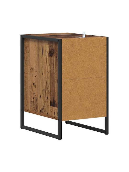 Noptiere Maro 2buc 39.5x30x50cm