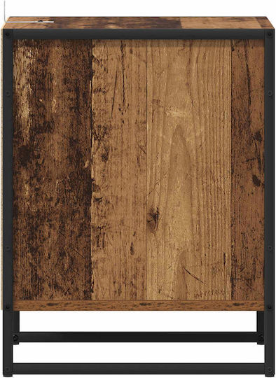 Комод Дървен Кафяв 39.5x30x50см