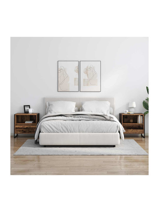 Noptiere Maro 2buc 50x39.5x50cm