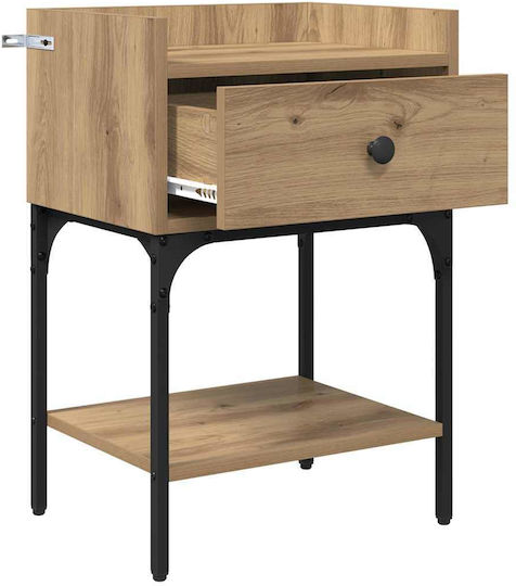 Комоди Дървени Processed wood 2бр 40x29x60см