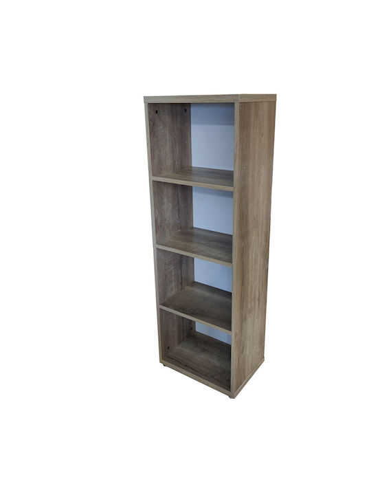 Bookcases Stepladder Gray 3 Pieces 42x30x123cm