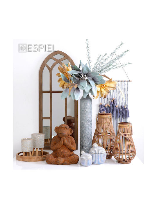 Espiel Hanging Wall Decor Gray Fabric 40x76cm 2 Pieces