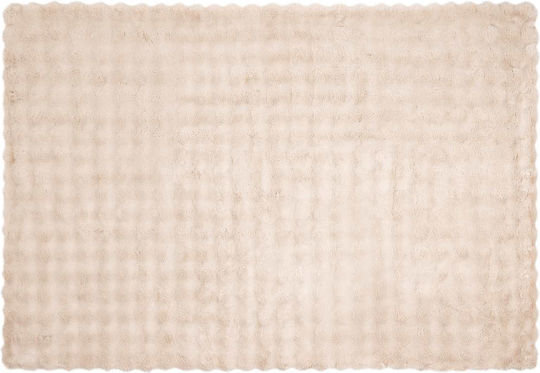 vidaXL Κουβέρτα Γούνινη Μονή 150x220εκ. Μπεζ