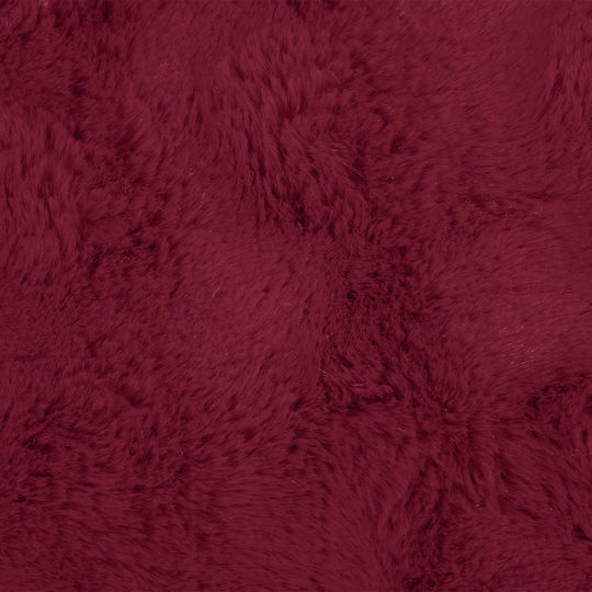 vidaXL Pelzige Decke Einzeln 150x220cm Türkis, Rot
