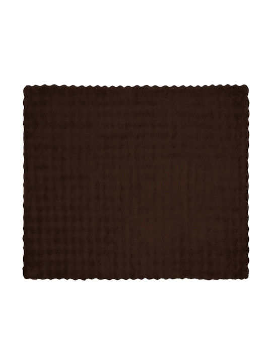 vidaXL Pătură Blănoasă Superdublă 240x270cm Camelopard