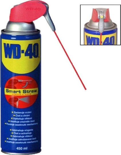 Wd-40 Smart Straw Multi-Use Spray Corrosion Inhibitor 450ml 1pcs 002450120