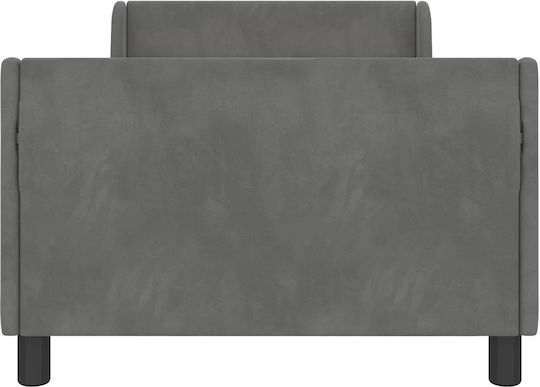Kinderbett Einzeln Gray für Matratze 90x190cm