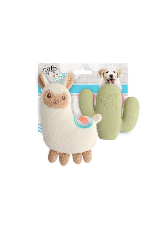 All For Paws Little Buddy Плюшена Игра за Кученце със Звук Бял 1бр