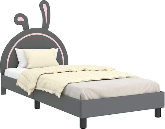 Kinderbett Einzeln Gray für Matratze 90x200cm