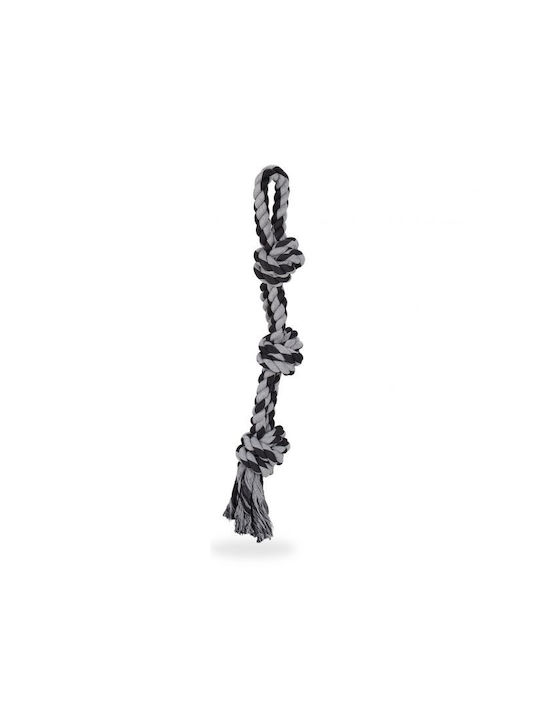 Relaxdays Dog Toy Ropes Relaxdays Black Gray 100% Polyester