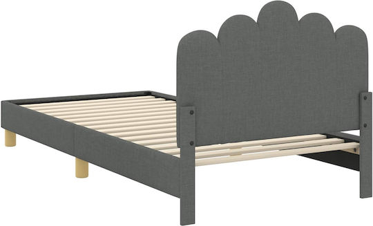 Kinderbett Einzeln Gray für Matratze 90x200cm