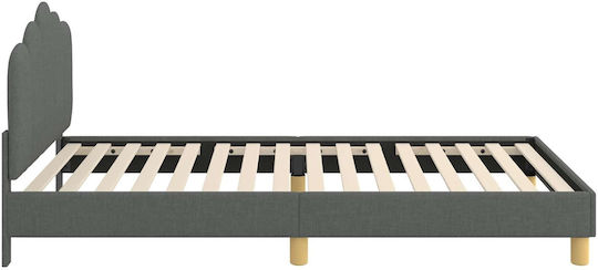 Kinderbett Einzeln Gray für Matratze 90x200cm