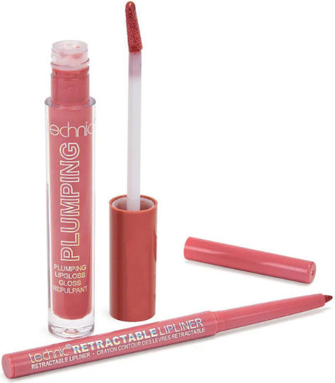 Technic Plump & Pout Makeup Set for Lips 2 Pieces