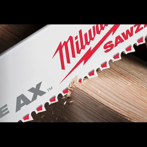 Milwaukee Reciprocating Saw Blade 230x5x1.3 Wood Sz 5 Pieces Milwaukee
