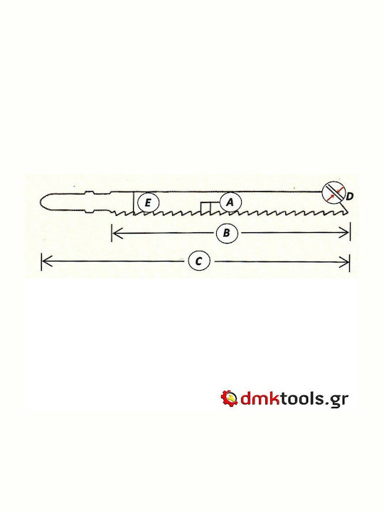 MP.S 3102-L Lama pentru lemn 110mm