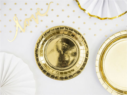 PartyDeco Плоча за парти TPP57019ME-GOLD