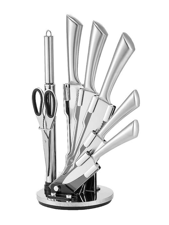 Estia Tokyo Knife Set with Block from Stainless Steel 7pcs