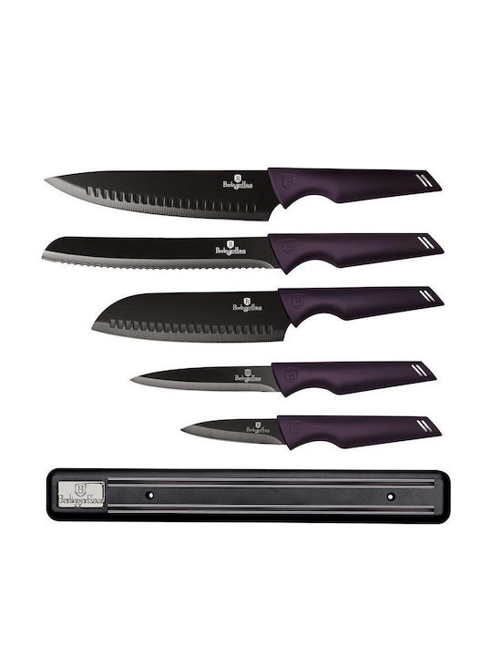 Berlinger Haus Knife Set with Block from Stainless Steel 5pcs
