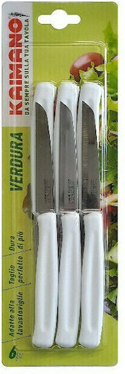 Kaimano Blister Cuțite de Utilizare Generală din Oțel Inoxidabil 8.5cm 6buc