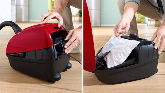 Bosch BGB38RD2 Staubsauger 600W Eingetütet 4Es Rot