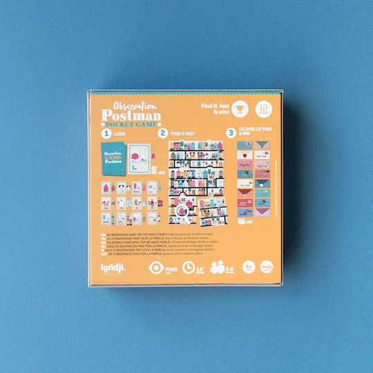 Board Game Ταχυδρόμος Pocket for 2-6 Players 3+ Years Old (EN) Londji