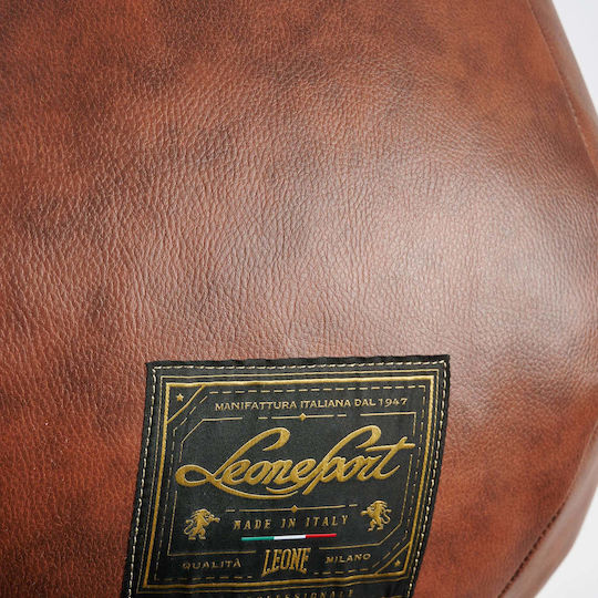 Leone Vintage Punching Bag 18kg 48cm Brown