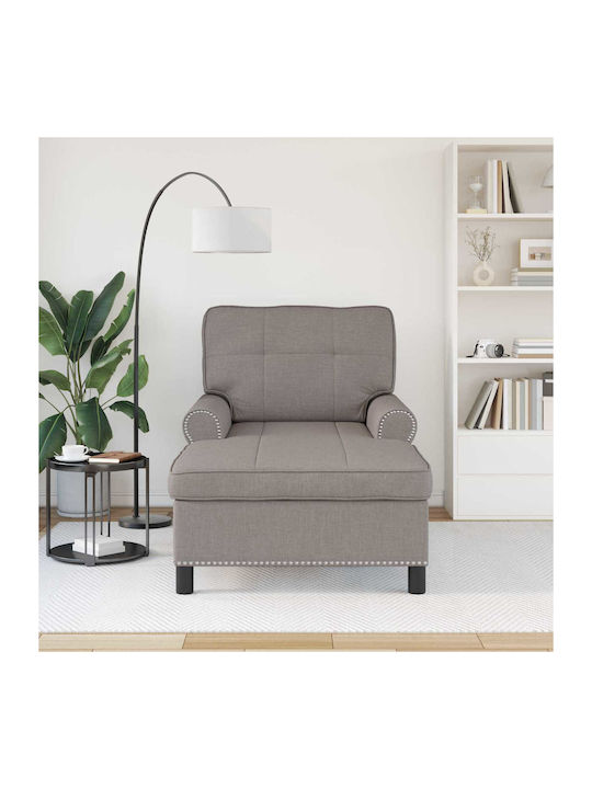 Modern Brown Recliner L91xW157xH91cm