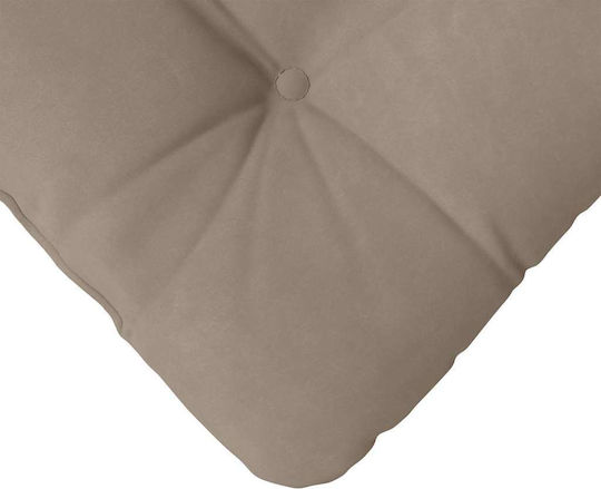 vidaXL Perna De Canapea Maro 40x40cm
