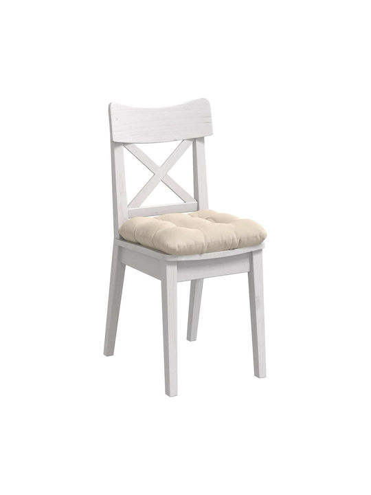 vidaXL Perna De Canapea Bej 40x40cm
