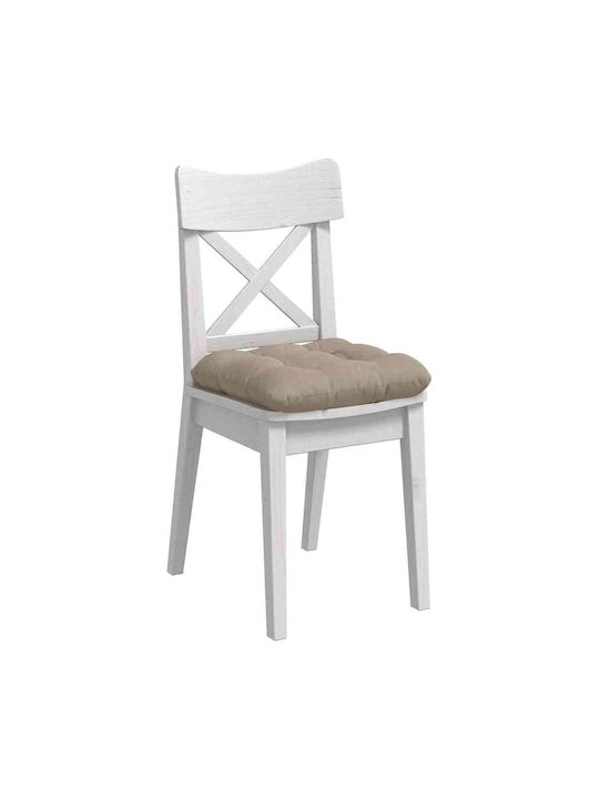 vidaXL Μαξιλάρι Καναπέ Καφέ 40x40εκ.