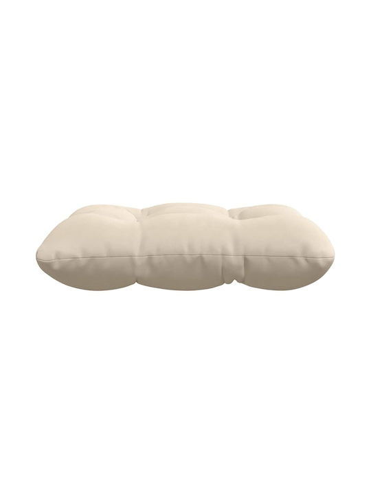 vidaXL Perna De Canapea Bej 40x40cm