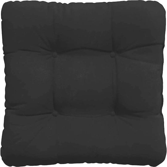 vidaXL Perna De Canapea Neagră 40x40cm